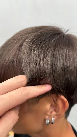 メンズ アキト/ メンズ/透明感暗髪のヘアスタイル