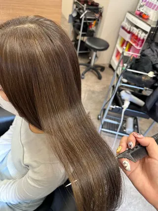 カラー Nene エクステモデル募集中のヘアスタイル