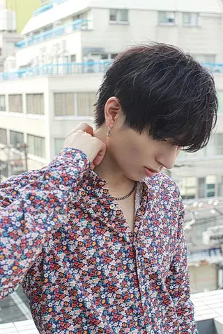 ショート メンズ 曲がる縮毛矯正 髪質改善/西尾 幸樹のヘアスタイル