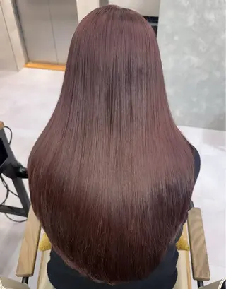 ロング るな🎀 銀座暖色カラー🌈♡のヘアスタイル