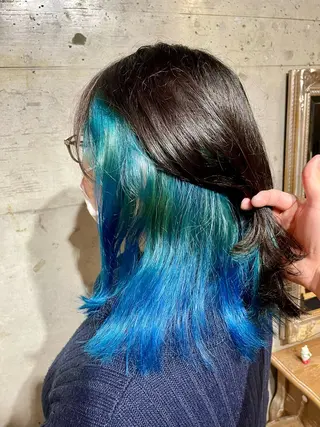 ミディアム 坂本 勇将のヘアスタイル