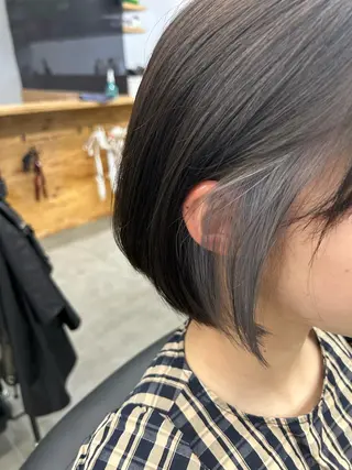 ショート N/デザインカラー 🌿ナギのヘアスタイル