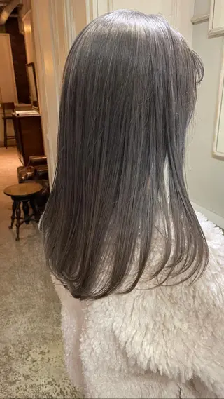 ロング カラー RUKA 美容院×ネイリストのネイルデザイン