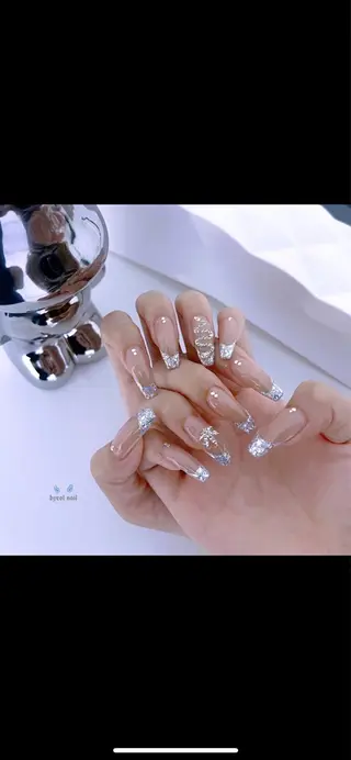 ネイル byeol  nail (ビョルネイル)所属・🌧byeol nail🤍のネイルデザイン