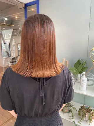 ミディアム パーマ 🌻名古屋🌻 🫧ハイトーン🫧のヘアスタイル