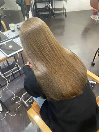 ロング カラー ヘアアレンジ 🍒ᩚ名駅/艶髪 縮毛矯正/あゆ🍒ᩚのヘアスタイル