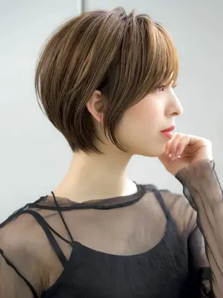 ショート ROBBY表参道所属・木村【似合わせ ショート】無料✨のヘアスタイル