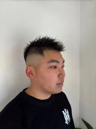 Lowha(ローハ)所属・蓑島廉 ミノシマレンのヘアスタイル