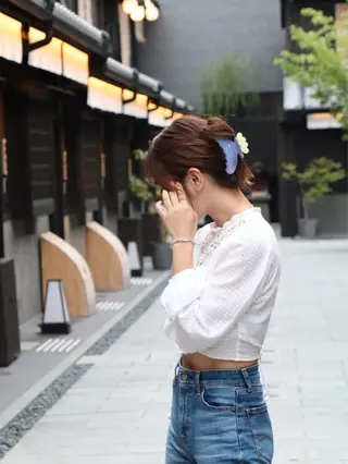 ミディアム カラー パーマ ヘアアレンジ メンズ キッズ grand story/colulu渋谷2号店所属・【店長】miura 🤍coluluのヘアスタイル