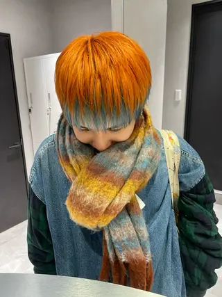 カラー モデル募集中/西梅田 かえで🎀のヘアスタイル