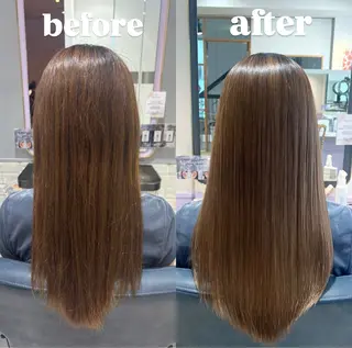 セミロング 髪質改善✨石塚 真梨奈のヘアスタイル