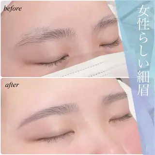 アイブロウ 眉毛&まつ毛👀 Minamiの眉毛・アイブロウイメージ