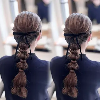 ロング 🩶ゆめ🩶 カラーモデル様募集中のヘアスタイル