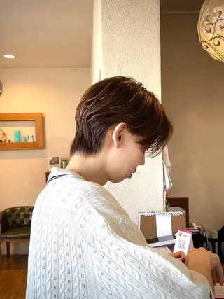 パーマ marl所属・花田 真のヘアスタイル