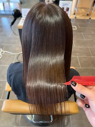 ロング カラー ツヤ髪の匠/髪質改善 山本晃太のヘアスタイル