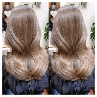 セミロング カラー 村山 茉衣のヘアスタイル
