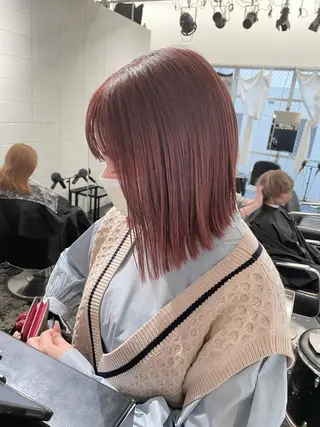 カラー sand 表参道所属・matoi/期間限定 カット無料💟✨のヘアスタイル