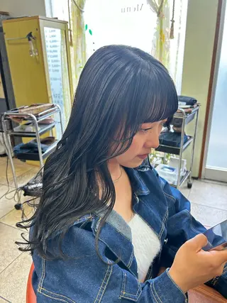 ロング ブルームーン所属・モリタ ミツキのヘアスタイル
