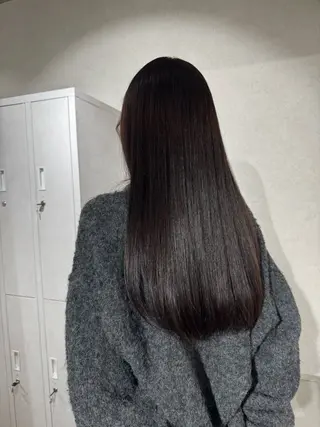 ロング カラー anon Loemのヘアスタイル