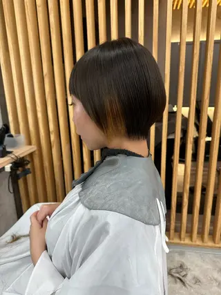ショート tint by alo bleach 大阪梅田【ティントバイアロブリーチ】所属・✨武内凌太✨ カットモデル募集のヘアスタイル