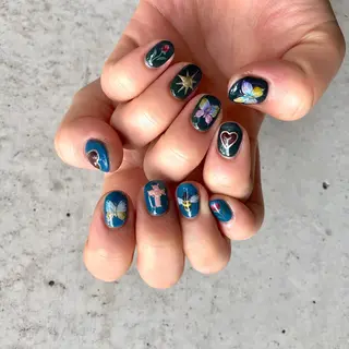 ネイル Twinkling( private salon)所属・三宅 京香のネイルデザイン