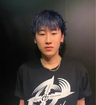 ショート カラー メンズ 松村明門/メンズ カット/メンズパーマのヘアスタイル