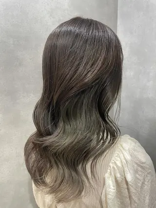 セミロング カラー ✨髪質改善特化サロン ✨グシユキヤ✨のヘアスタイル