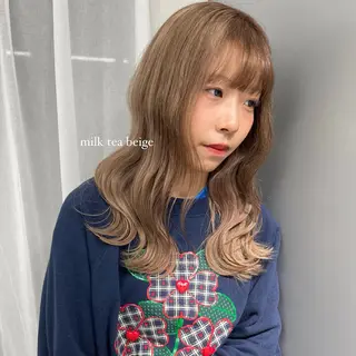 ロング カラー ハイトーン/ボブ /HBL/AYUNAのヘアスタイル