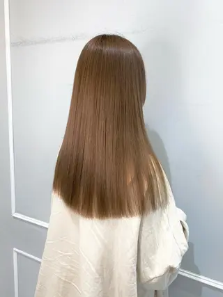 ロング 似合わせ艶髪カラー ❤️ハダユミのヘアスタイル