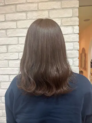 ミディアム カラー メンズパーマ・ 外川生純美ೀ🌝のヘアスタイル