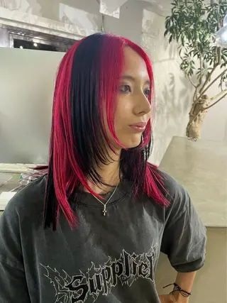 セミロング SILEM所属・石井 大貴のヘアスタイル