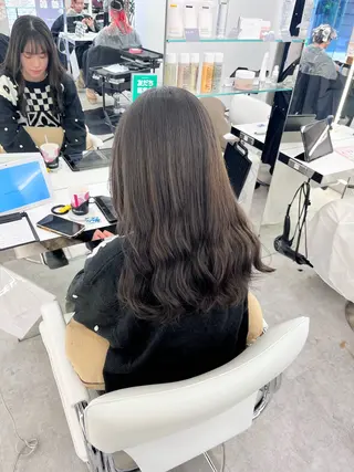 ロング カラー レイヤーカット×艶髪 /Ayanaのヘアスタイル