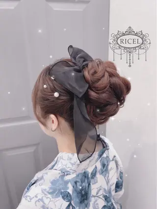 ロング RICEL 原宿店のヘアスタイル