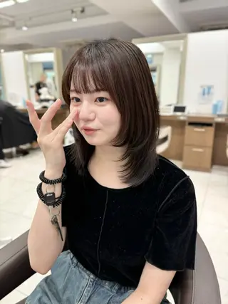 ミディアム 西山梨々【12/1〜 産休を頂きます🎀】のヘアスタイル