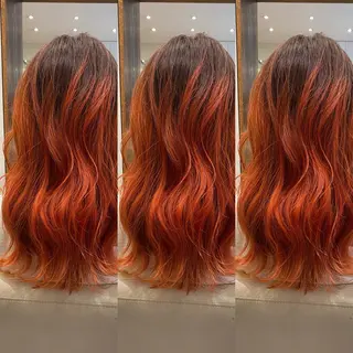 ロング 鈴木 奈波のヘアスタイル