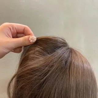 ロング カラー 髪質改善 / 透明感 カラー / 冨成のヘアスタイル