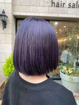 ショート 特殊カラー特化 ✂️SHIAN フジのヘアスタイル