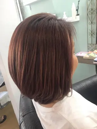 ショート カラー R ri R takagiのヘアスタイル