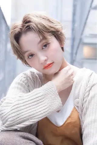 ショート カラー パーマ ヘアアレンジ メンズ キッズ ネイル マツエク・マツパ 韓国ヘア🫧 KAZUTOのヘアスタイル