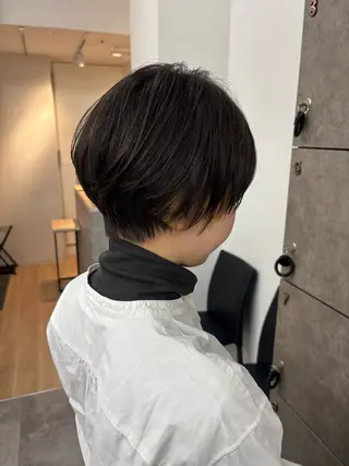 ショート カラー ヘアアレンジ レイヤー/メンズ🥑 マエダアズミ🥑のヘアスタイル