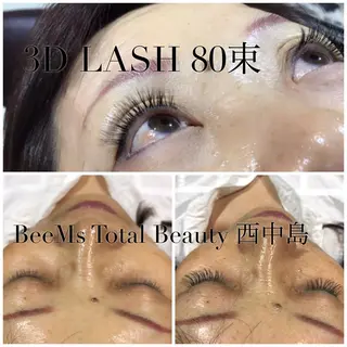 マツエク・マツパ BeeMs 西中島 臼井のマツエク・マツパデザイン