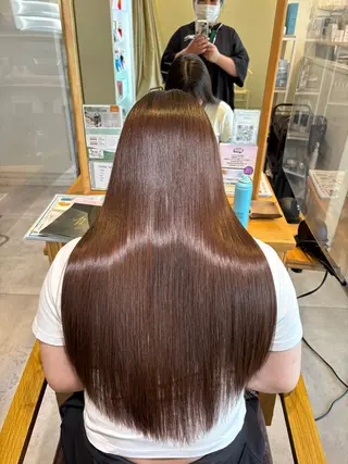 ロング カラー BLENDby happiness所属・KAORU/絹髪 /髪質改善/奈良のヘアスタイル