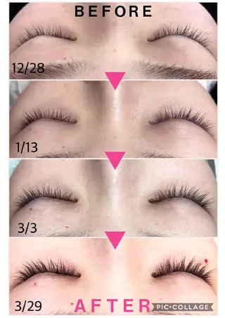 マツエク・マツパ Mrs Nailのマツエク・マツパデザイン