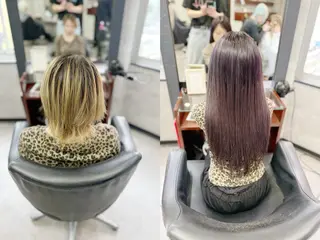 ロング ★韓国系カラー カットTOMO★のヘアスタイル