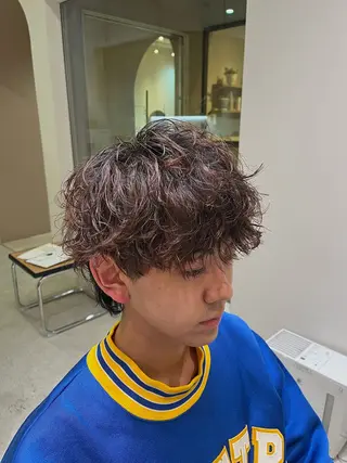 パーマ 櫻井 莉子のヘアスタイル