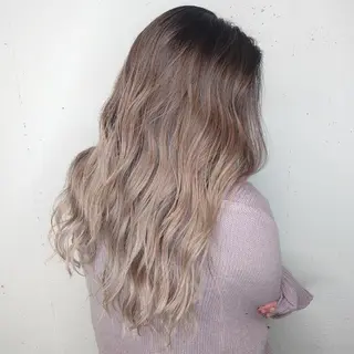 ロング カラー E Komo hair所属・Wow❕E Komo hair 永井一輝のヘアスタイル