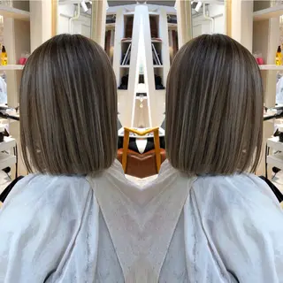 ショート カラー 🌈プルエクステ& ハイトーン🌈関飛鳥のヘアスタイル