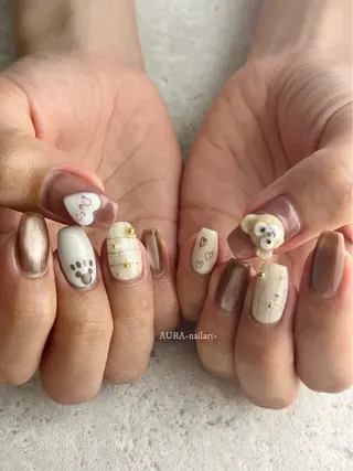 ネイル AURA nailartのネイルデザイン