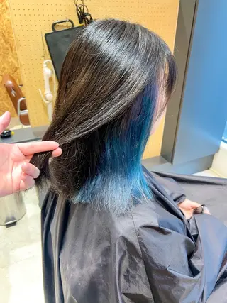 ミディアム カラー ✨前田 優・2拠点✨ ✨恵比寿・札幌店✨のヘアスタイル