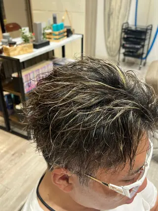 カラー メンズ men’s salon CREST草津店所属・田中 大輝のヘアスタイル
